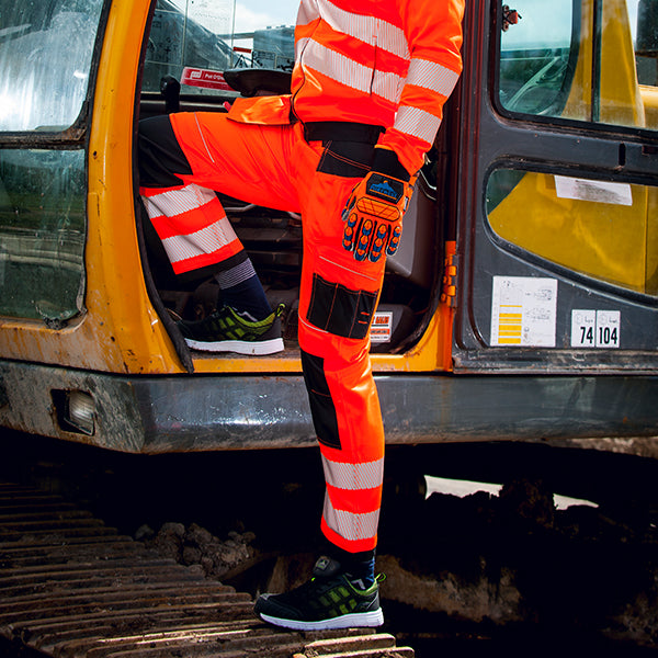 Portwest Hi-Vis Breathable Trousers - S487